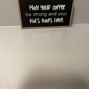 Hanging wall decor/tiered tray decor